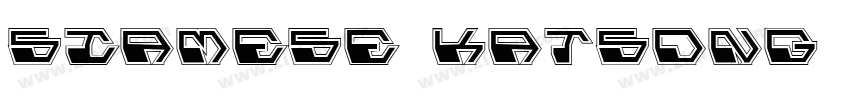 Siamese Katsong Pro字体转换